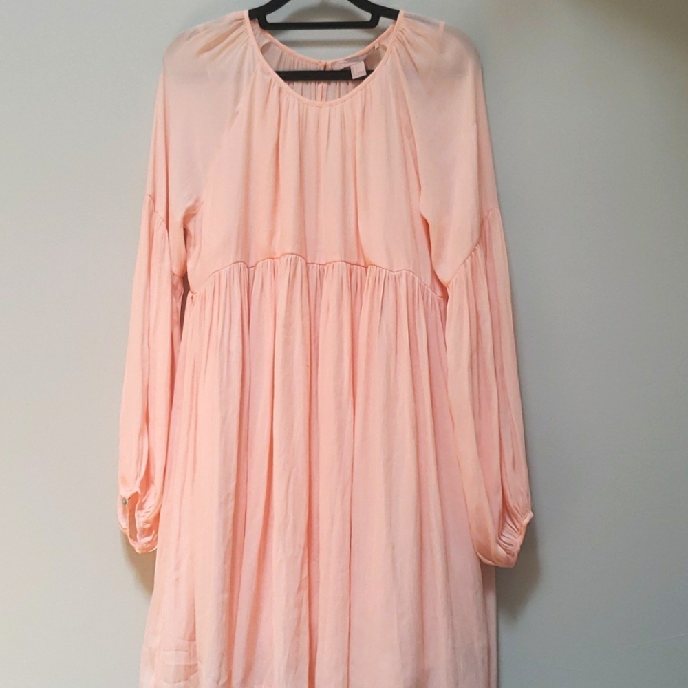New Forever 21 size L peach color dress